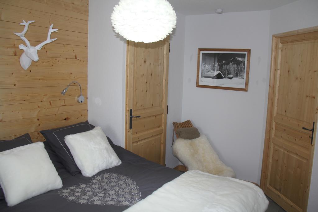 Residence : Le Crystal Chalet Лес дьо Алпс Екстериор снимка